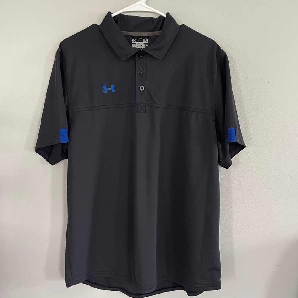 mens Under Armour polo size L